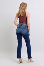 Load image into Gallery viewer, Washed Straight Leg Jeans with Pockets