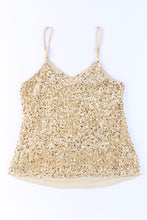Load image into Gallery viewer, Sequin V-Neck Cami