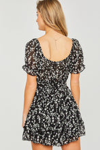 Load image into Gallery viewer, Ditsy Floral Short Sleeve Romper