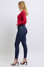 Load image into Gallery viewer, Judy Blue  Heart Shaped Back Pockets Skinny Jeans