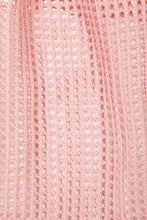 Load image into Gallery viewer, Fame Pointelle Knit Crochet Tote Bag