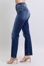Load image into Gallery viewer, Washed Straight Leg Jeans with Pockets