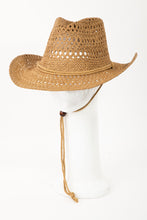 Load image into Gallery viewer, Rope Strap Straw Braided Hat