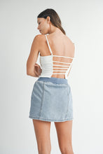 Load image into Gallery viewer, LIssa Strappy Back Cropped Cami