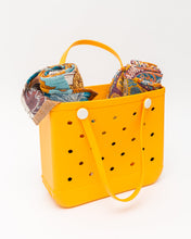 Load image into Gallery viewer, Waterproof Tote Bag in Marigold