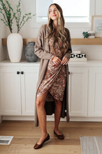 Load image into Gallery viewer, Do I Ever Wrap Dress in Taupe