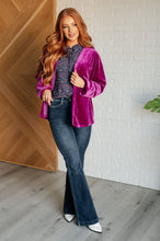 Load image into Gallery viewer, The Best Velvet Balloon Sleeve Top