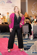 Load image into Gallery viewer, Night Out Plisse Jumpsuit