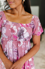 Load image into Gallery viewer, Sweetheart Club Square Neck Floral Dress