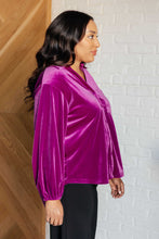 Load image into Gallery viewer, The Best Velvet Balloon Sleeve Top