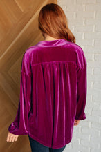 Load image into Gallery viewer, The Best Velvet Balloon Sleeve Top