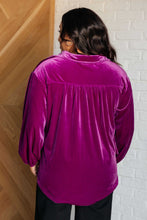 Load image into Gallery viewer, The Best Velvet Balloon Sleeve Top