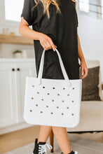 Load image into Gallery viewer, Waterproof Tote Bag in White
