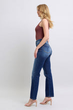 Load image into Gallery viewer, Washed Straight Leg Jeans with Pockets