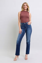 Load image into Gallery viewer, Washed Straight Leg Jeans with Pockets