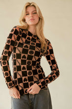 Load image into Gallery viewer, Heart Print Long Sleeve Top