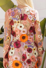 Load image into Gallery viewer, Melanie Floral Applique Mesh Top Only