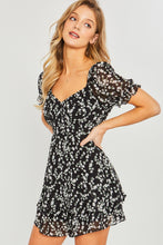 Load image into Gallery viewer, Ditsy Floral Short Sleeve Romper