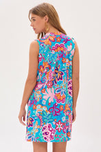 Load image into Gallery viewer, Dear Scarlett Lizzy Tank Dress in Blue