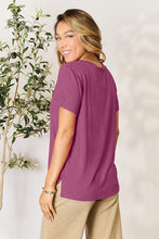 Load image into Gallery viewer, Round Neck Short Sleeve T-Shirt