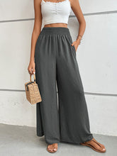 Load image into Gallery viewer, Ava Wide Waistband Relax Fit Long Pants