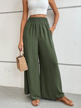 Load image into Gallery viewer, Ava Wide Waistband Relax Fit Long Pants