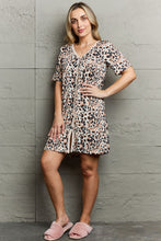 Load image into Gallery viewer, MOON NITE Quilted Quivers Button Down Sleepwear Dress