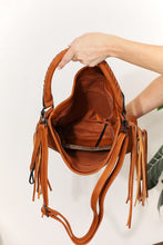 Load image into Gallery viewer, So good PU Leather Fringe Detail Shoulder Bag