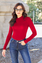 Load image into Gallery viewer, Mock Neck Long Sleeve Bodysuit