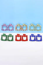 Load image into Gallery viewer, Geometrical Shape Zinc Alloy Dangle Earrings