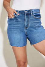 Load image into Gallery viewer, High Waist Slim Denim Shorts Judy blue