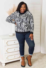 Load image into Gallery viewer, Zebra Print Sweater