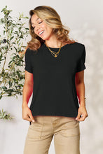 Load image into Gallery viewer, Round Neck Short Sleeve T-Shirt