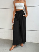 Load image into Gallery viewer, Ava Wide Waistband Relax Fit Long Pants
