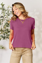 Load image into Gallery viewer, Round Neck Short Sleeve T-Shirt