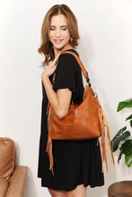 Load image into Gallery viewer, So good PU Leather Fringe Detail Shoulder Bag
