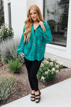 Load image into Gallery viewer, Jen Topped with Lace Button Down