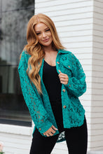 Load image into Gallery viewer, Jen Topped with Lace Button Down