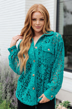 Load image into Gallery viewer, Jen Topped with Lace Button Down