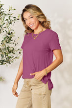 Load image into Gallery viewer, Round Neck Short Sleeve T-Shirt
