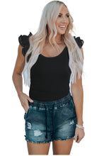 Load image into Gallery viewer, Flutter Sleeve Scoop Neck Top