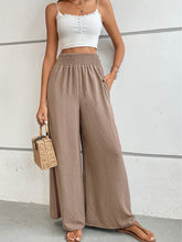 Load image into Gallery viewer, Ava Wide Waistband Relax Fit Long Pants