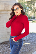 Load image into Gallery viewer, Mock Neck Long Sleeve Bodysuit