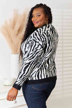 Load image into Gallery viewer, Zebra Print Sweater