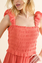 Load image into Gallery viewer, Shelia Smocked Ruffled Tiered Dress