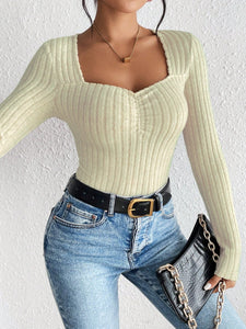 So good Ribbed Long Sleeve T-Shirt