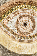 Load image into Gallery viewer, Boho Beaded Eye Pattern Envelope Bag