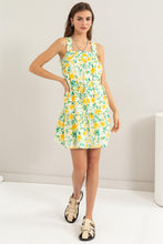 Load image into Gallery viewer, Michelle Floral Tie Shoulder Mini Dress