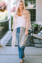 Load image into Gallery viewer, Sequin Open Front Sheer Cardigan