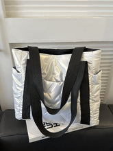 Load image into Gallery viewer, Solid Color Tote Bag with Side Pockets